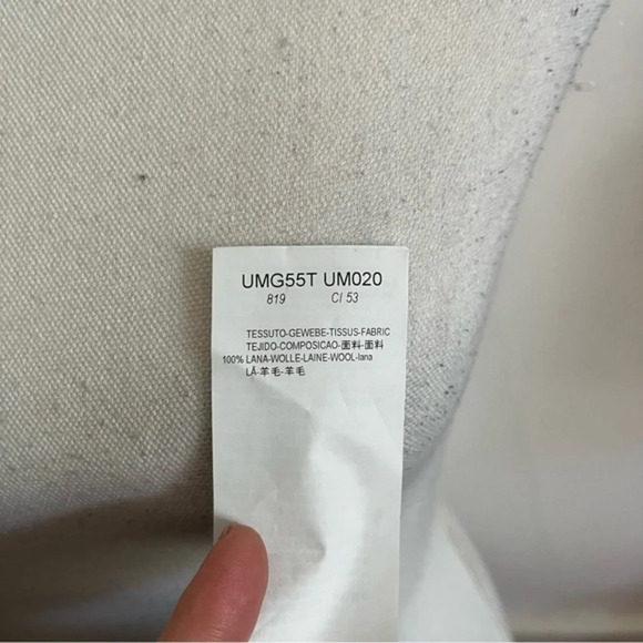 Armani Collezioni • NWT $1295 Blueish Purple Zip Front Giacca Blazer - Picture 10 of 10